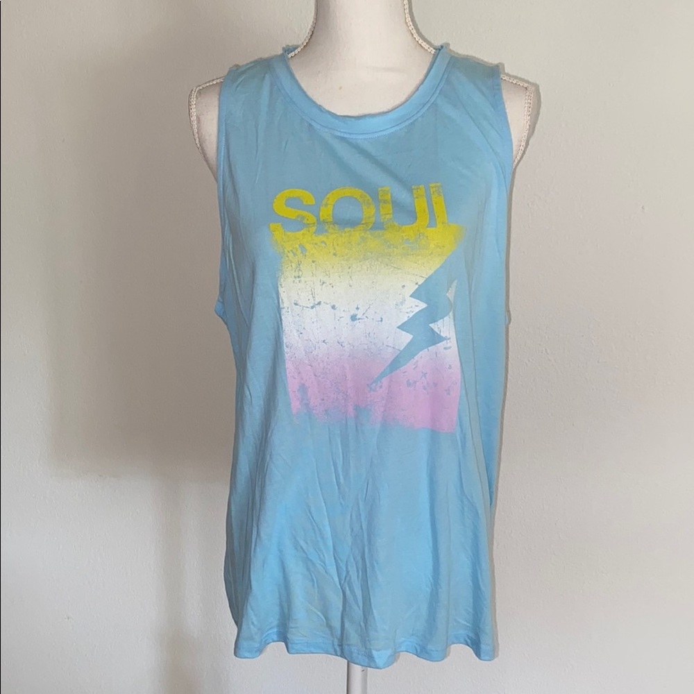 NWT Soul Ali Twist Back Tank Top